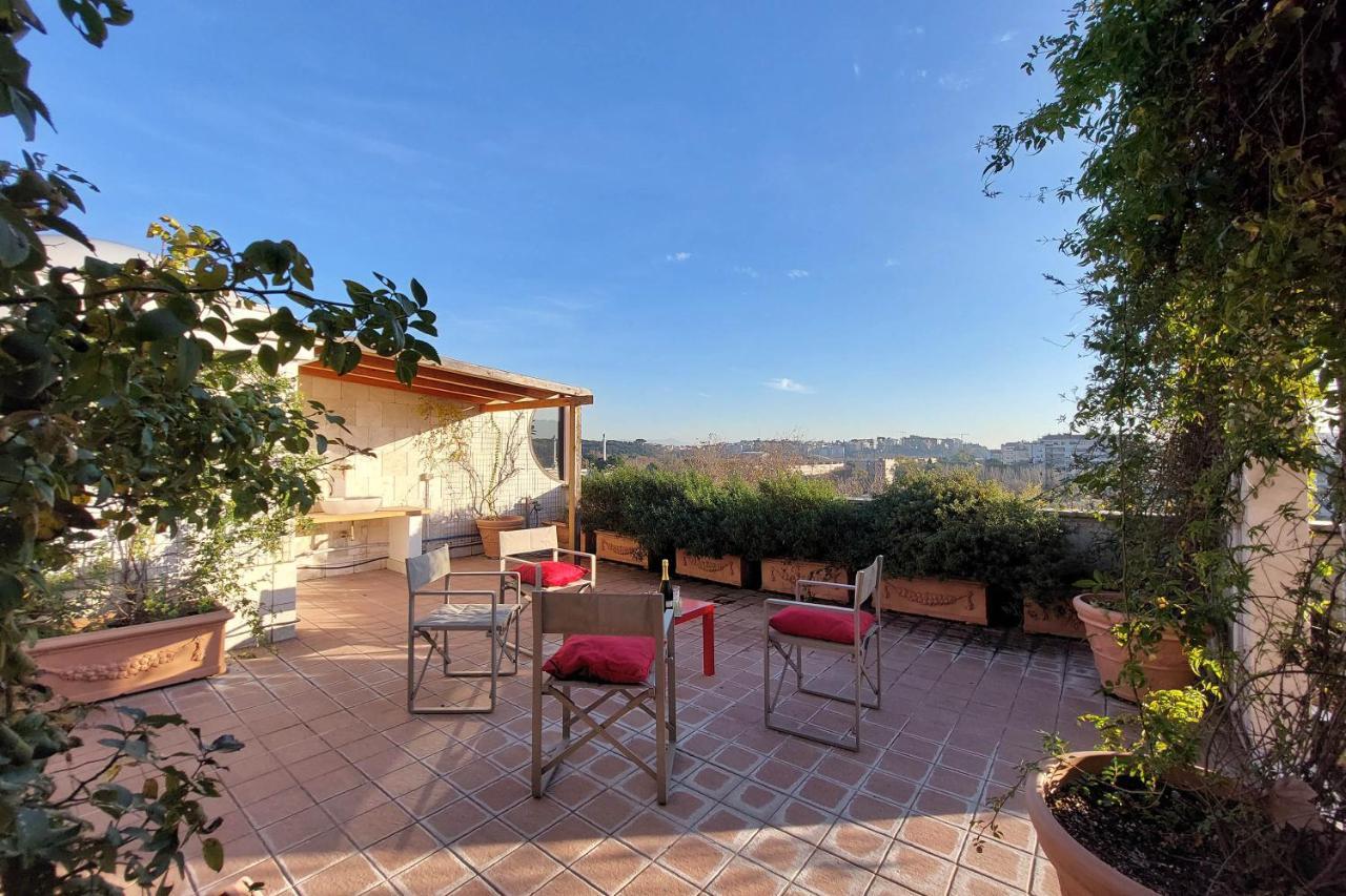 Beautiful Loft In Ponte Milvio With Terrace Apartamento Roma Exterior foto