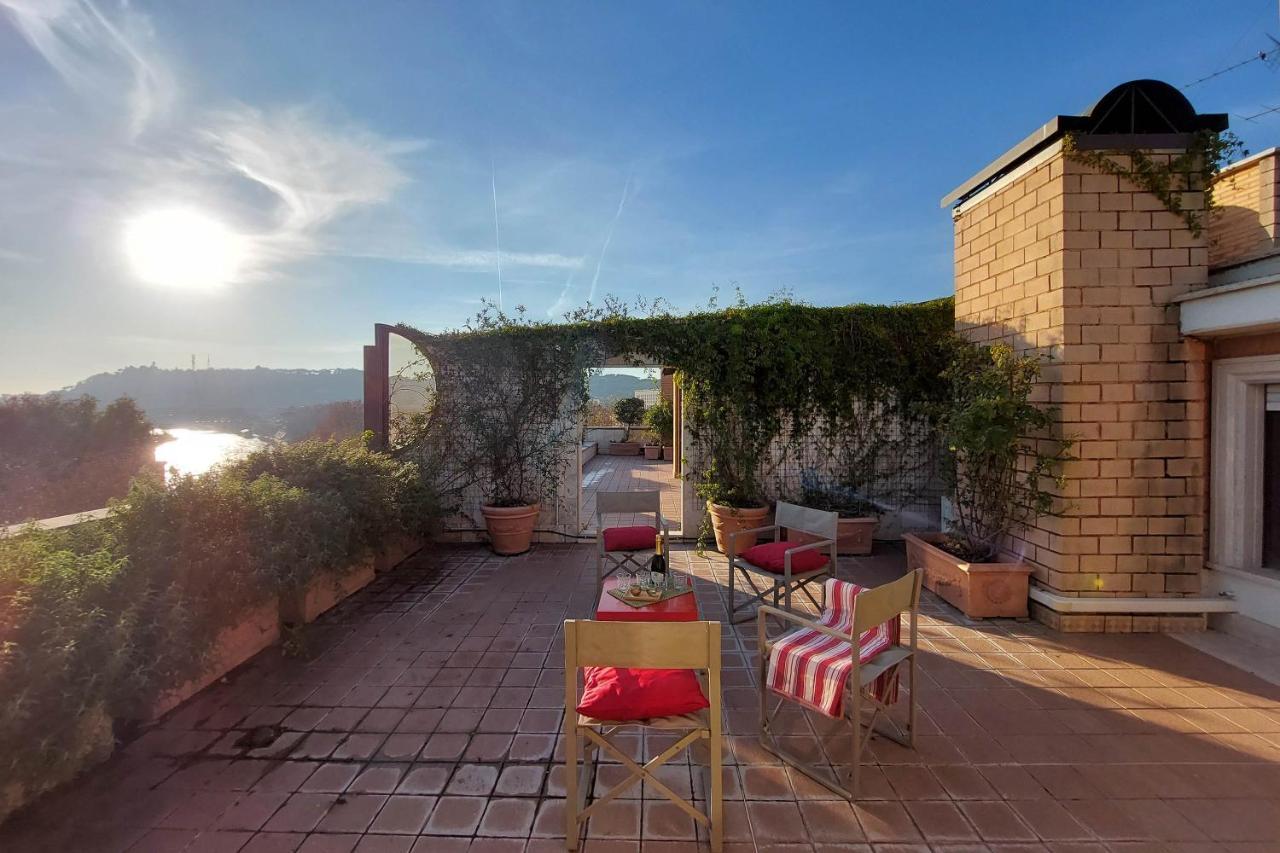 Beautiful Loft In Ponte Milvio With Terrace Apartamento Roma Exterior foto