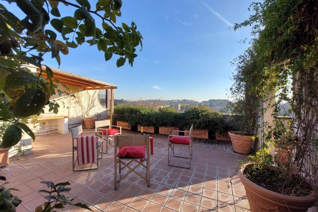 Beautiful Loft In Ponte Milvio With Terrace Apartamento Roma Exterior foto
