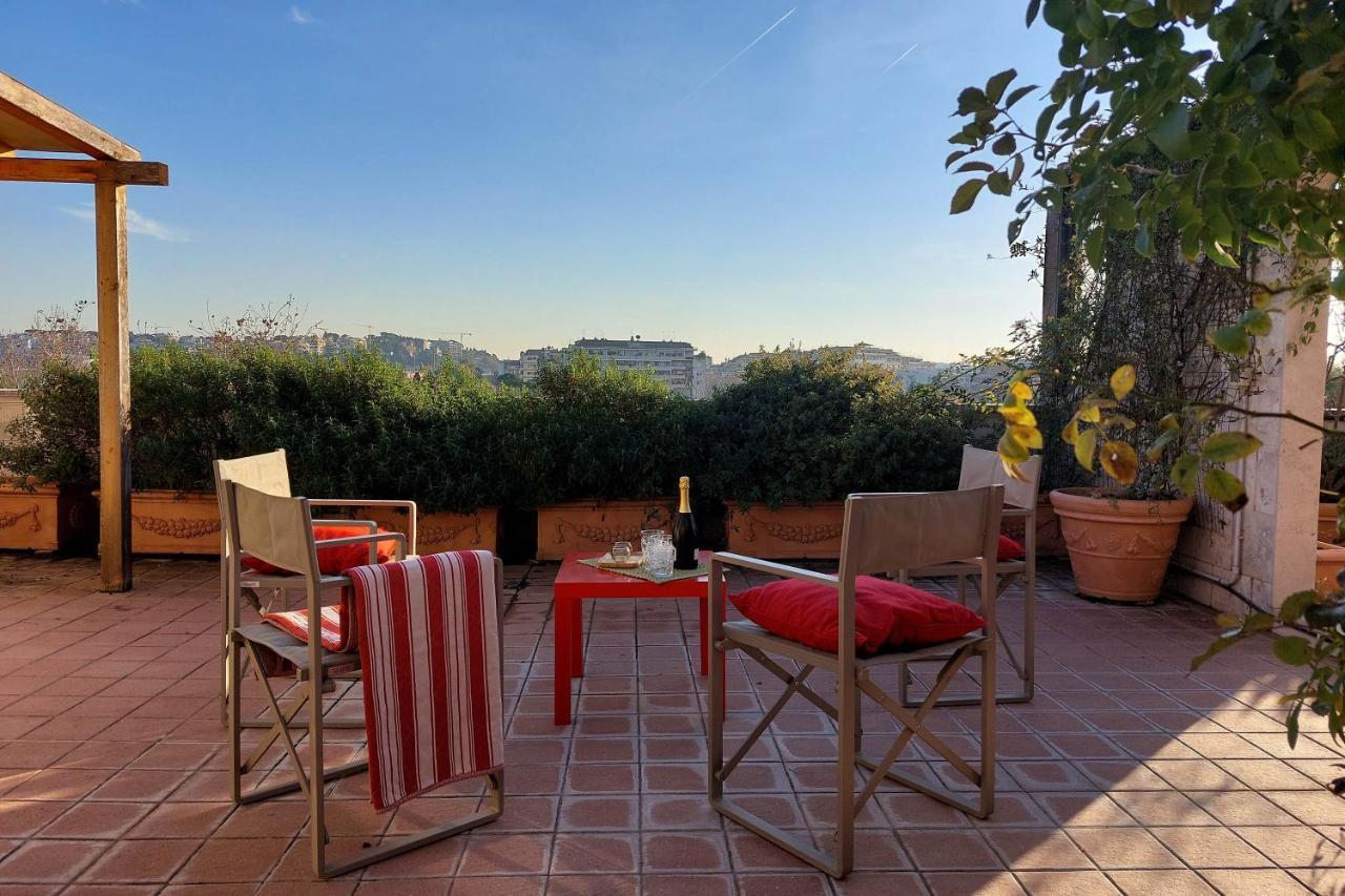 Beautiful Loft In Ponte Milvio With Terrace Apartamento Roma Exterior foto