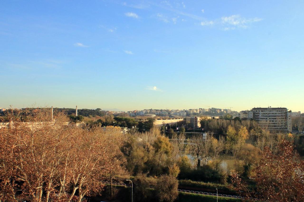 Beautiful Loft In Ponte Milvio With Terrace Apartamento Roma Exterior foto
